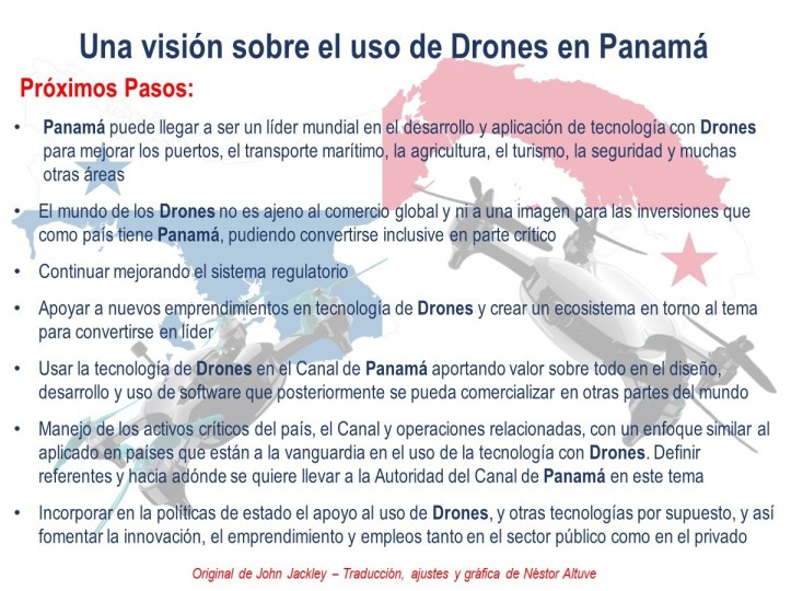 Una visión sobre el uso de Drones en Panamá